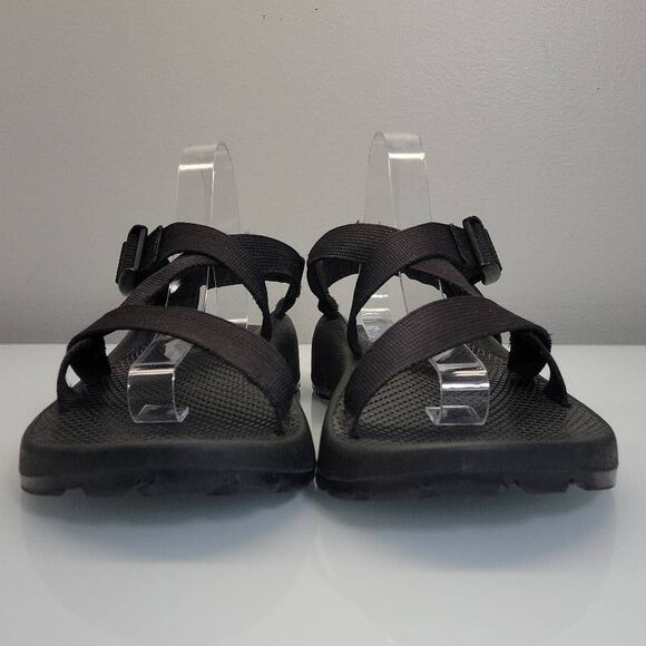 Chaco Sandals Men Size 11 Z Cloud 2 Cushioned Black Gorpcore Hiking Travel Beach - Picture 3 of 10